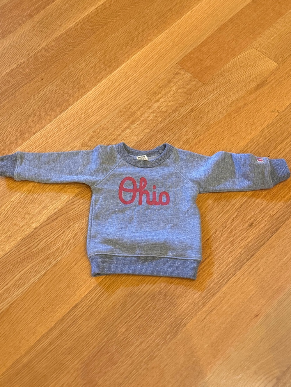 HOMAGE brand Ohio sweatshirt for baby Size 9 - 12 months cozy script Ohio
